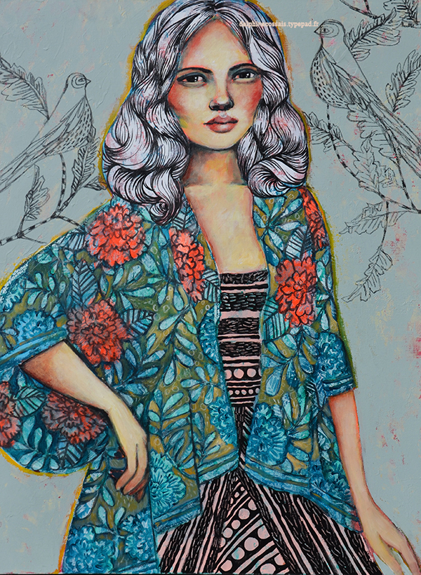 Oiseaux-kimono