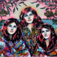 "Trois soeurs"  130x97cm / 2500 euros.