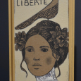 "Une farouche liberté" 33x20cm / 280 eur.