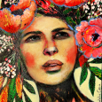 "Les lauriers roses" 40x30cm / 480 eur.